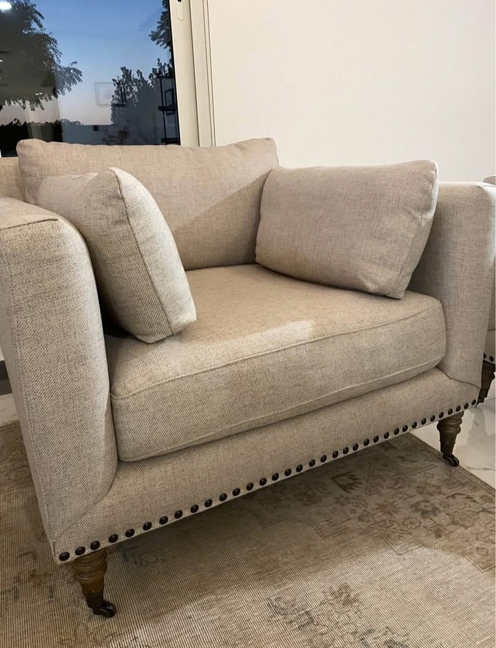 Pottery Barn Tallulah Upholstered Armchair
