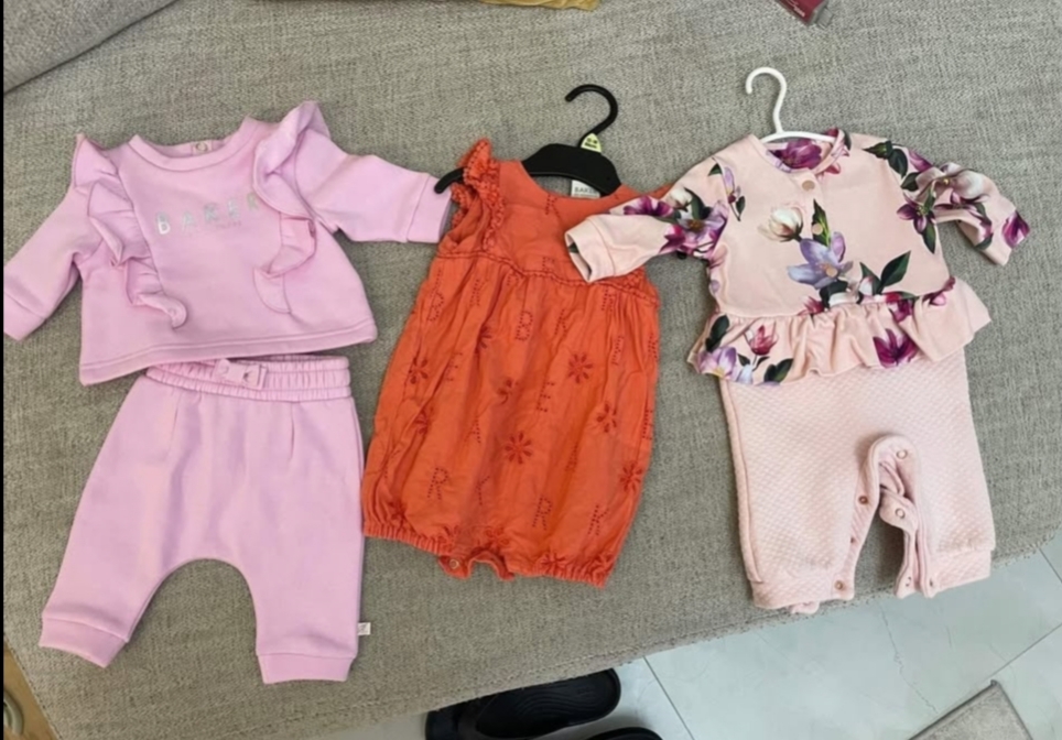 Ted Baker Baby Bundle – Tracksuit, Romper & All-in-One