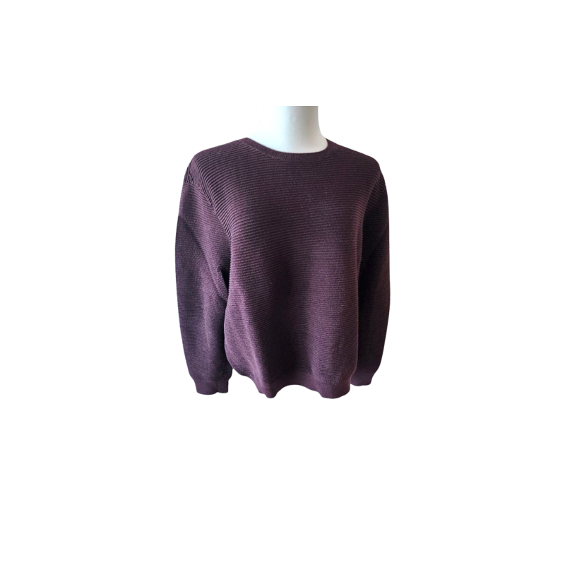 Maroon Knitted Sweater