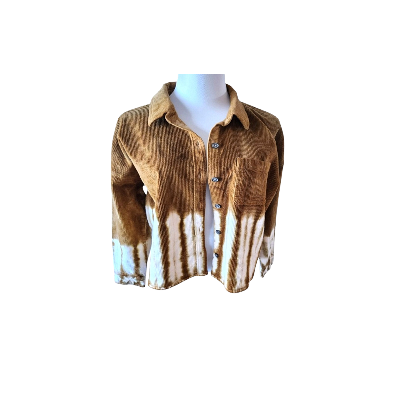 Women Corduroy Shirt Jacket