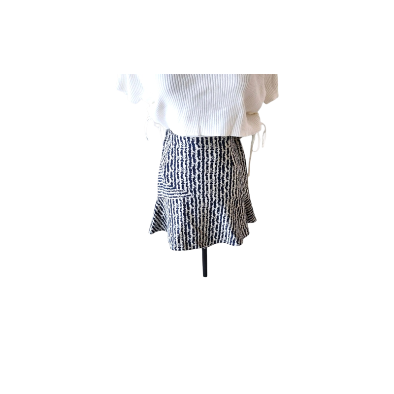 Printed Pencil Cut Skirt