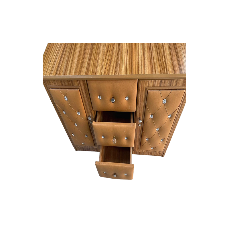 Wooden Vanity Cushioned Dresser