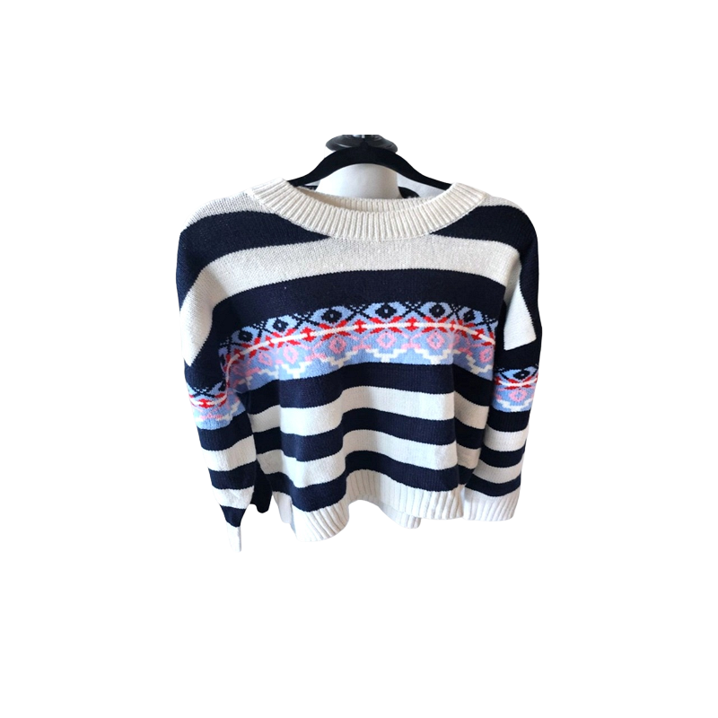 Knitted Top Sweatshirt