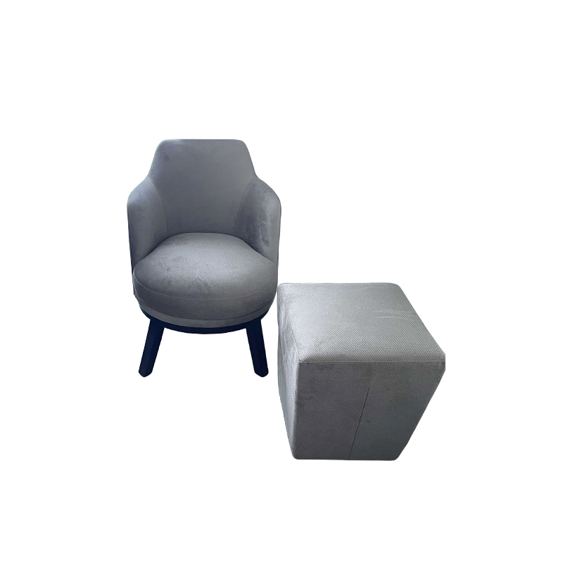 Single Chair with foot rest