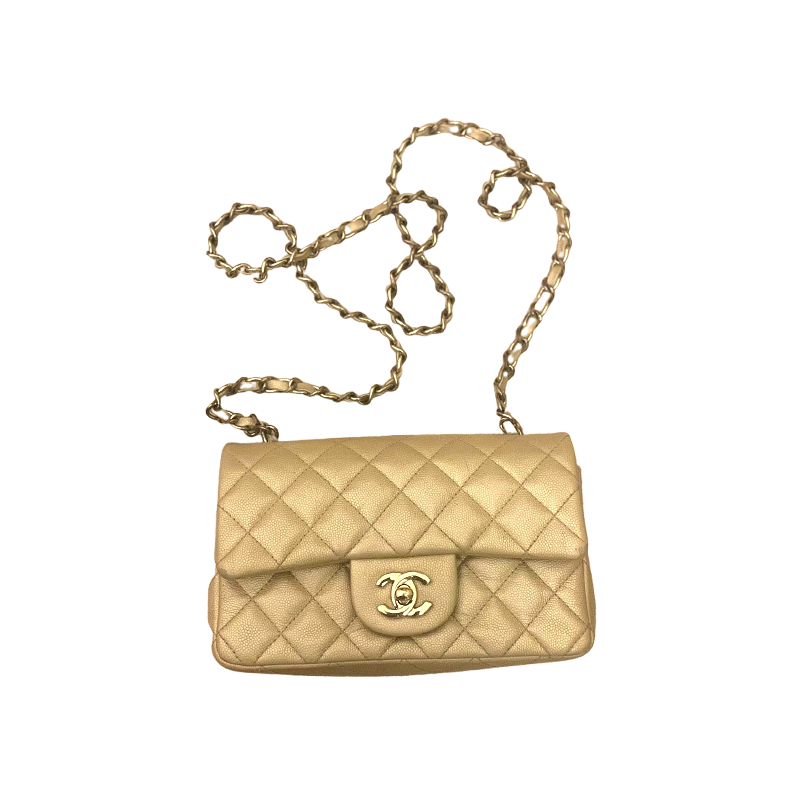 Timeless Chanel Mini Bag in Gold