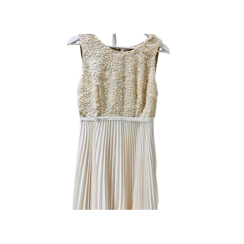 Coast- Pleated Skirt Sequin Dress