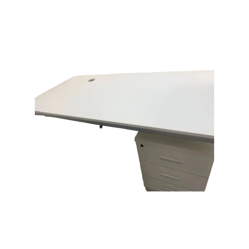 Pan Home Office Table - White with Storage