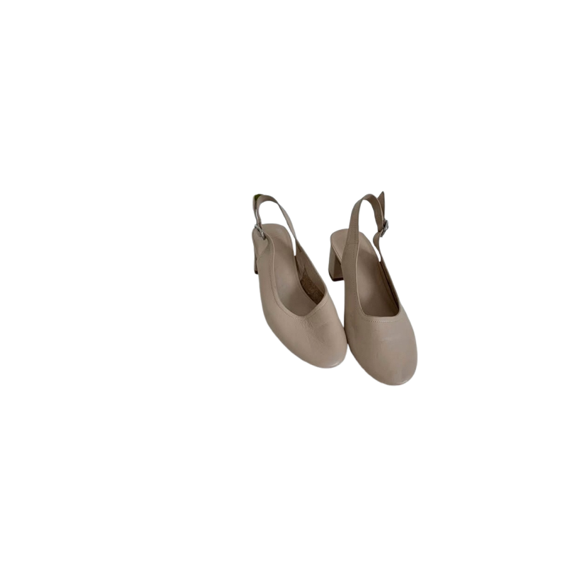 ASOS Beige Kitten Heels – Size 36 (Fits 35)