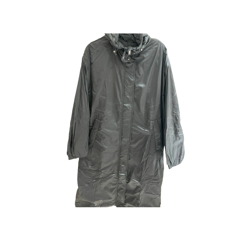 OYSHO Olive Green Parka Hooded Winter Jacket